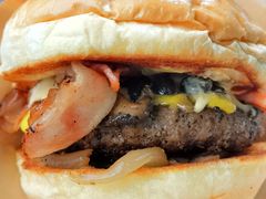 超厚野菌培根牛肉堡-魏斯理汉堡(西安沣东吾悦店)