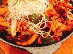 炒鱿鱼-姜虎东白丁韩国烤肉(吉利大厦店)