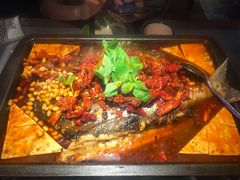 -探鱼·鲜青椒爽麻烤鱼(天河优托邦店)