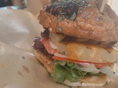 土耳其香料烤鸡汉堡-shark burger·鲨鱼汉堡(交子大道店)