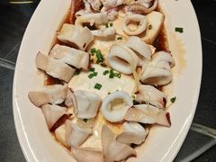 鱿鱼蒸豆腐-鑫悦楼煎蟹·16年海鲜大排档