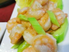 清炒虾仁-大眼锅贴水饺(河东店)