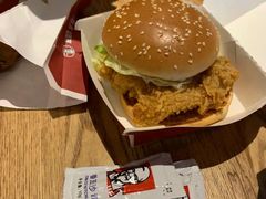 香辣鸡腿堡-肯德基(通城湘汉路店)