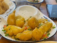 椒盐九肚鱼-洪大厨鸡煲(福田店)
