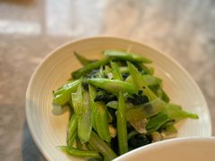 油渣炒青菜-蔴将·川菜(黄龙万科店)