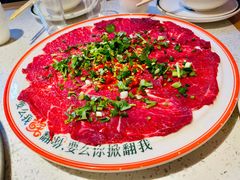 鲜切嫩牛肉-蜀辣居鲜货老火锅(簇桥富顿中心店)