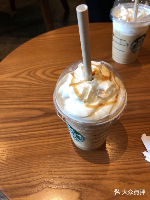 星巴克臻选(华强北九方1店)焦糖拿铁星冰乐图片