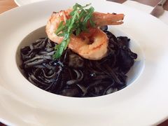墨鱼汁海鲜意面-UPPER KITCHEN(延安路店)
