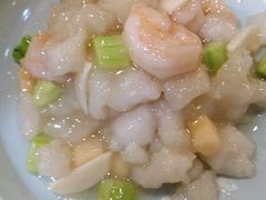 鳕鱼爆鲜虾-陈傻子餐厅(世纪都会店)