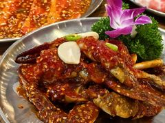 -明洞阿姨·韩式酱蟹烤肉·创意料理(三元桥店)