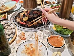 -泰白海鲜烧烤 丹东黄蚬子