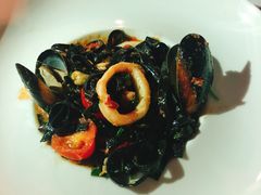 自制黑宽意大利面-Seraser Fine Dining Restaurant
