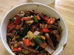 牛肉腰花二合一豆皮-周记热干面豆皮大王(桃花东街店)