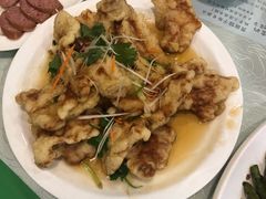 传统锅包肉-黄家饺子东北特色菜馆(湖滨商业街店)