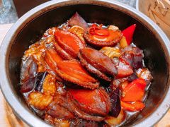 鲜鲍鱼焗紫茄-同庆楼(滨湖万达广场店)