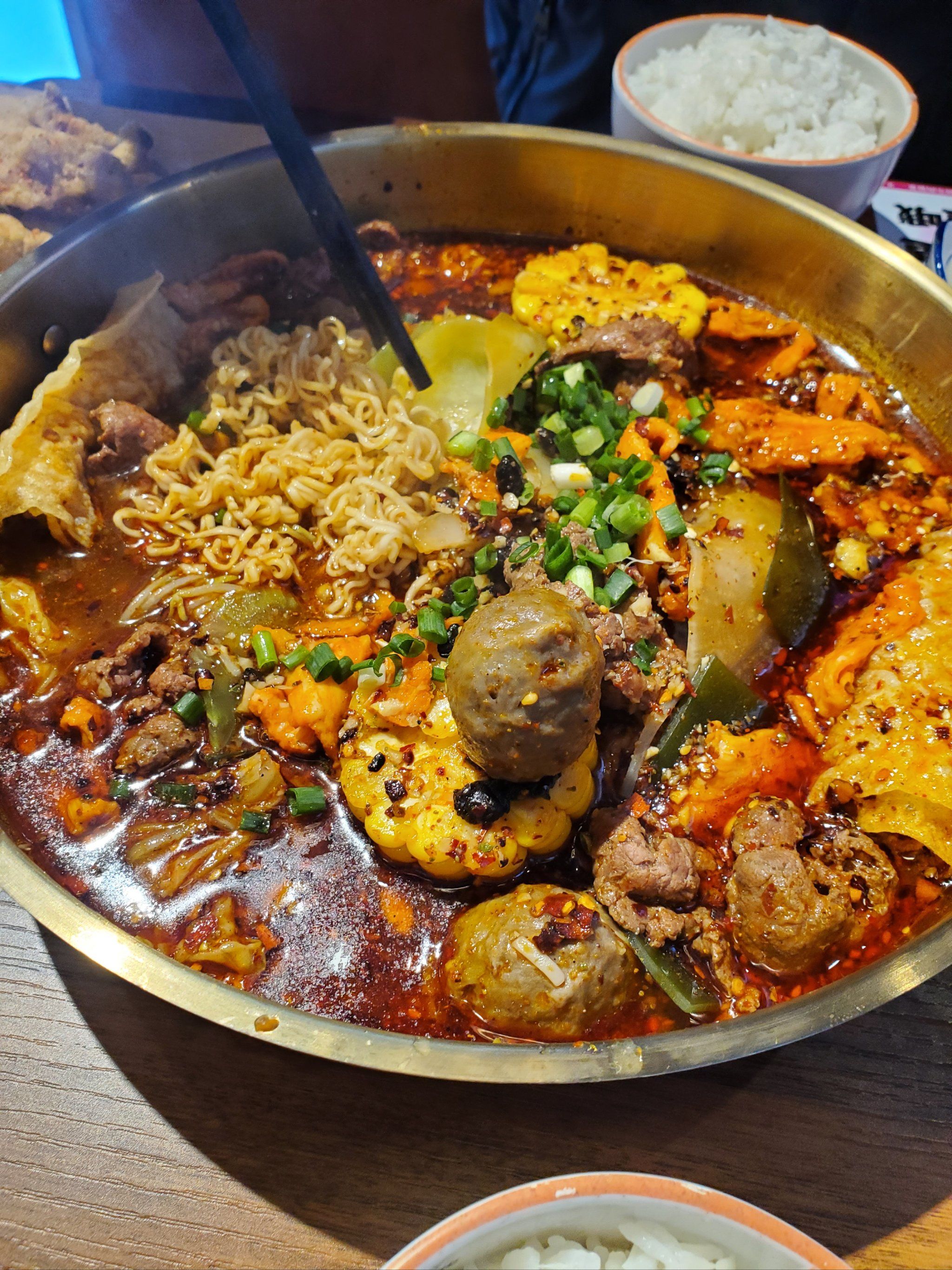 牛肉吃到饱的冒菜