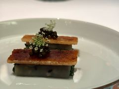 野菜凉皮脆炸松板肉-悦轩中餐厅·高空江景·杭州柏悦酒店