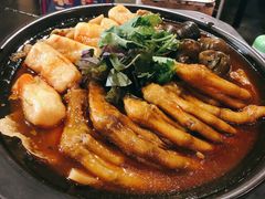 田螺鸭脚煲-老表记广西宵夜螺蛳鸭脚煲(西大店)