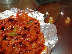 -东来菜馆•手抓海鲜家常菜•海鲜锅贴(鸽子窝店)