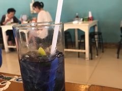 -蝶豆花蓝面条