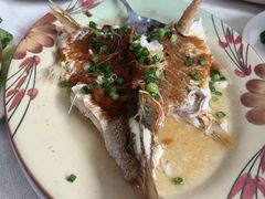 咸泥虾蒸鲚鱼-腰记饭店(龙源路店)