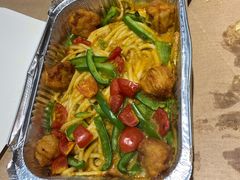 椰香咖喱鸡肉意面-达美乐比萨(长清路店)