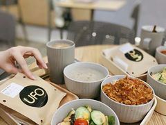芝士蔬菜蘑菇酱飞碟-UFO