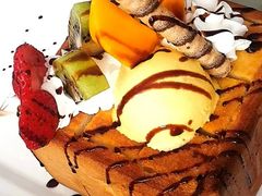 顶级冰激凌蜂蜜吐司-花舍·新派粤菜·西餐·下午茶(亚运村·鸟巢店)