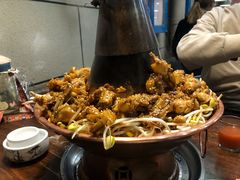 特色牛蛙锅-超越炭火牛蛙火锅鸡(河东店)