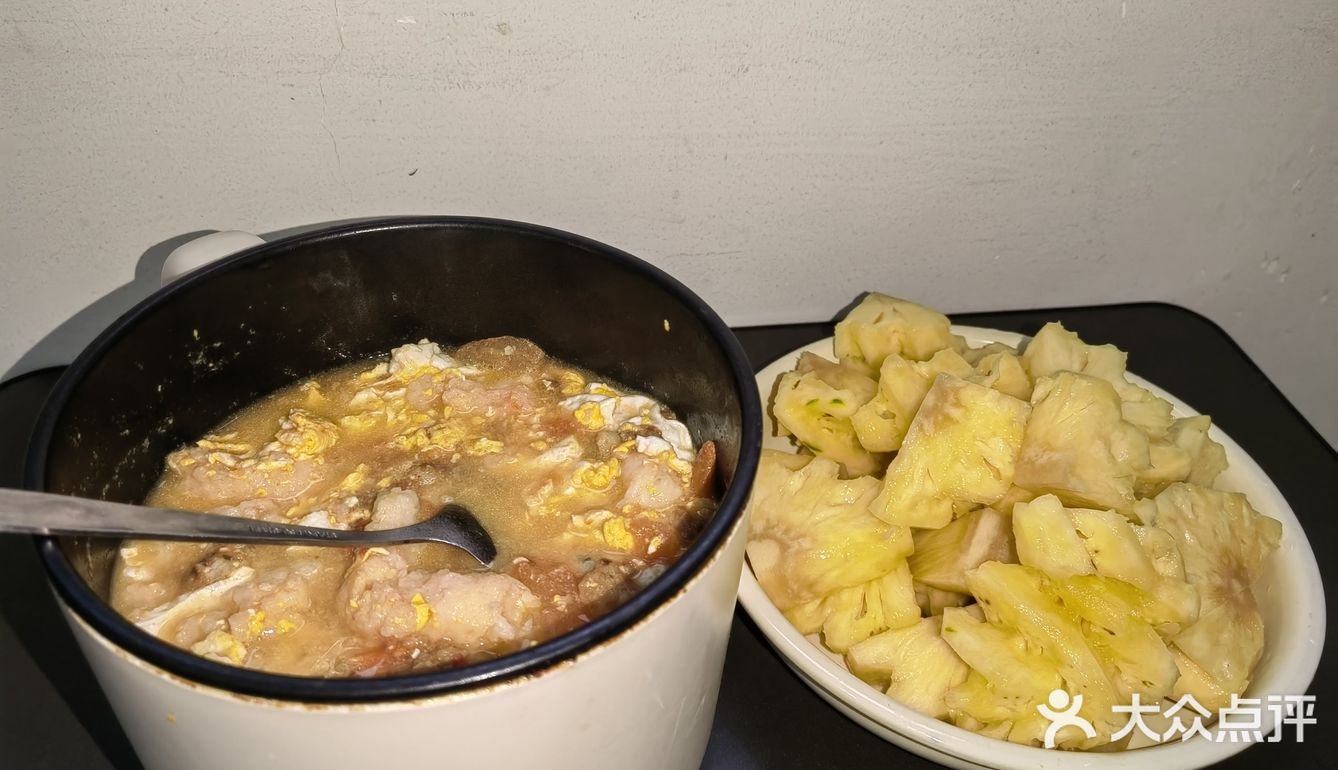 手打虾滑 虾滑番茄鸡蛋汤真的很好喝