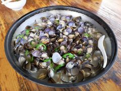 蒸沙蚬-大赤坎肥仔强烧味海鲜餐厅(大赤坎店)