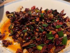 大方辣椒炒板筋-树厨贵州菜(大十字店)