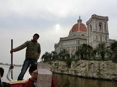 圣马可酒店的贡多拉游船.-平湖九龙山庄园圣马可酒店