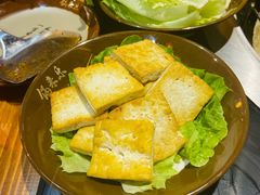 香煎老豆腐-锅来乐地锅鸡(安亭店)