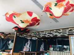 刺身拼盘、杏鲍菇黑椒牛粒、沙拉、日式泡菜、多春鱼、牛五花-松本楼(桥西店)