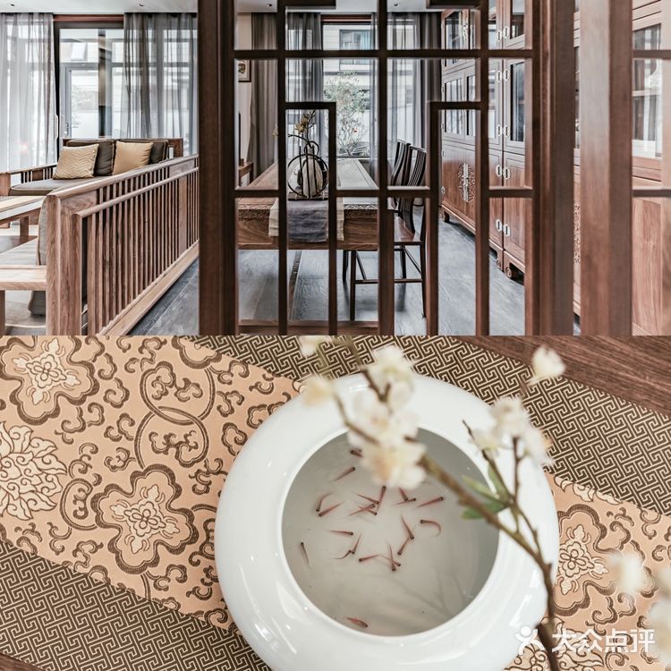 300㎡新中式，上演“小桥流水人家”既视感