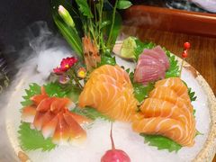 三文鱼刺身-大江户日本料理(吕厝店)