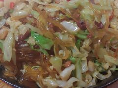 铁板肉末水晶粉-九毛九西北菜(百信广场店)