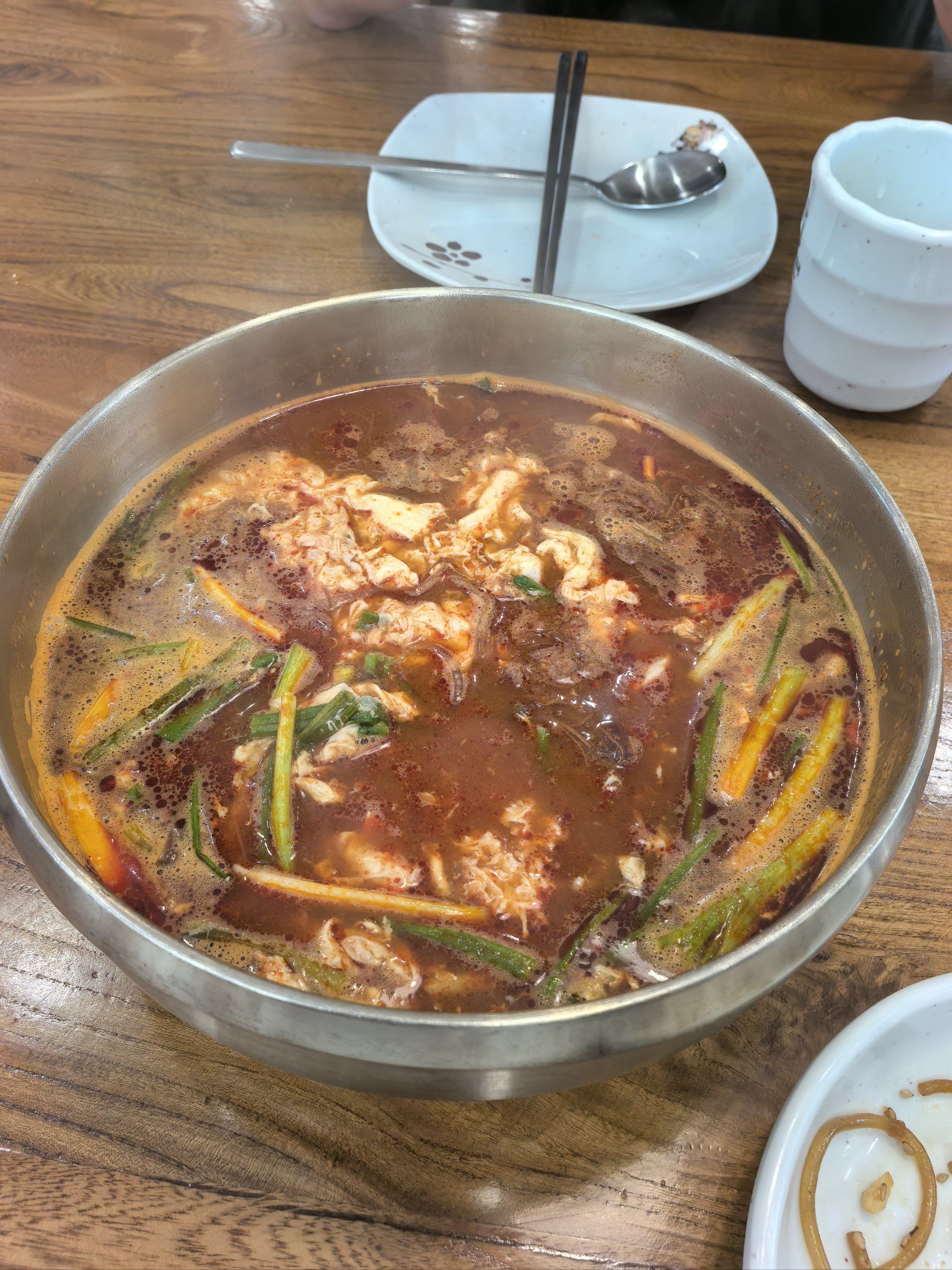 每次必点!辣牛肉粉丝汤,绝对招牌.