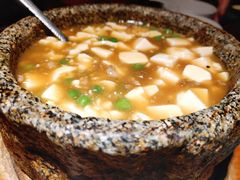 石锅鸡汤豆腐-绿茶餐厅(华联万柳店)
