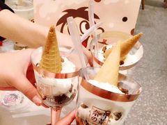 金酒杯香草雪球-奈雪的茶(市百一店)