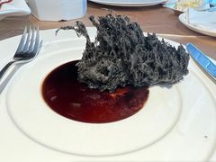 柚子黑醋汁酥皮海参-北京泰富酒店-柏景轩中餐厅