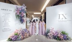 点击看大图 -三色锦婚礼定制