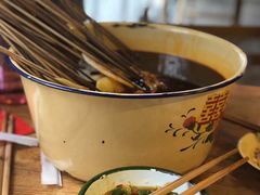-拈签一笑黄牛肉辣卤串串