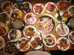 -韩京炭火烤肉自助料理(柯桥万达店)