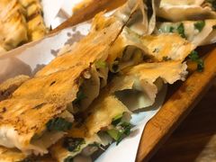 韭黄牛肉锅贴-海荣锅贴馆(五味十字店)