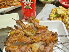 烤羊肉串-幸福路方方烧烤