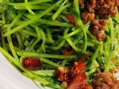 有机豆苗-老滇山寨•云南特色菜•地方菜•民族风情歌舞表演(金碧店)