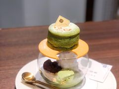 抹茶心太软冰淇淋-KNOTKNOT珞珞·日式甜品(K11店)