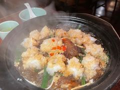 招牌粉丝裹虾-绿茶餐厅(华联万柳店)